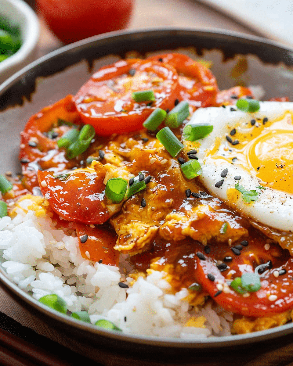 Chinese Tomato Egg Stir Fry