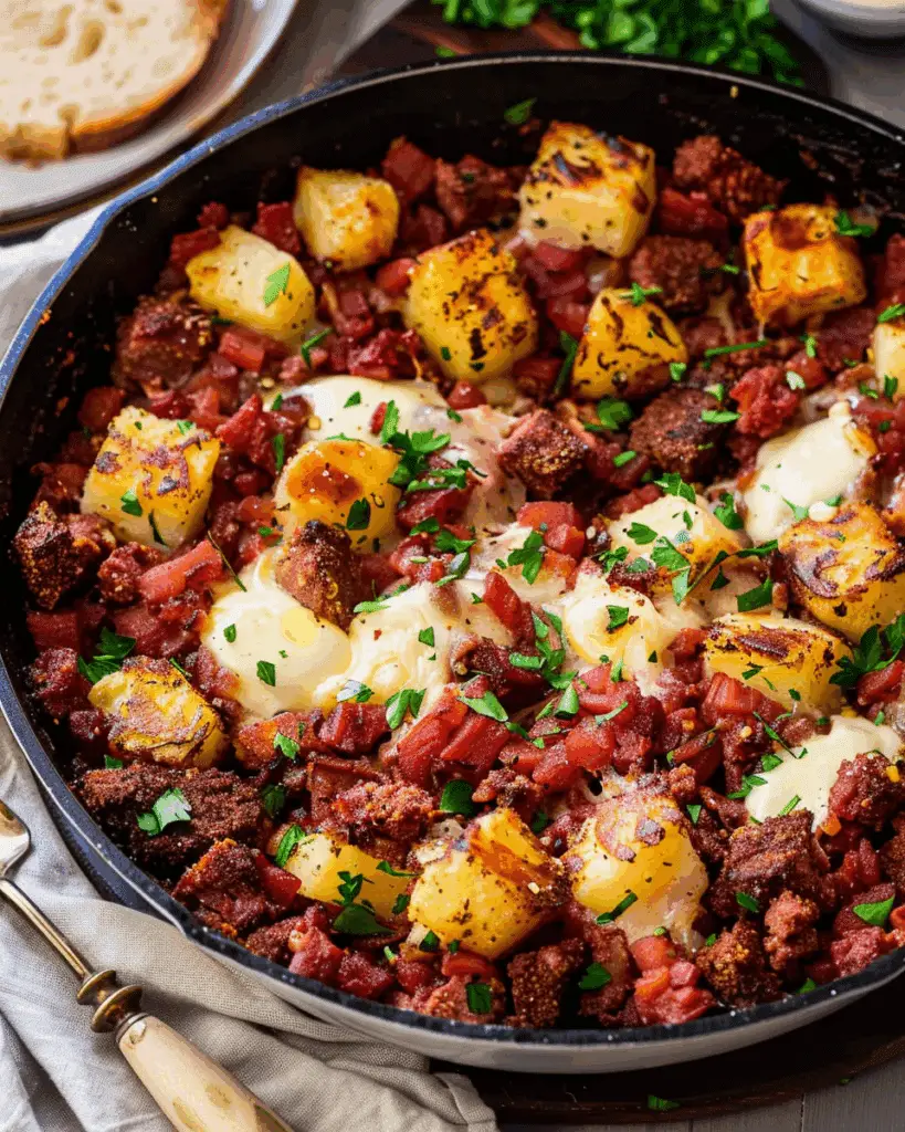 Corned Beef Hash {Super Easy Recipe!}