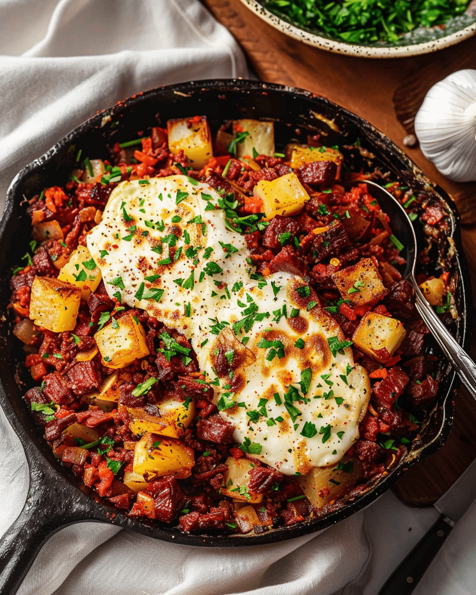 Corned Beef Hash {Super Easy Recipe!}