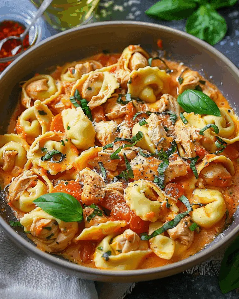 CrockPot Chicken Tortellini