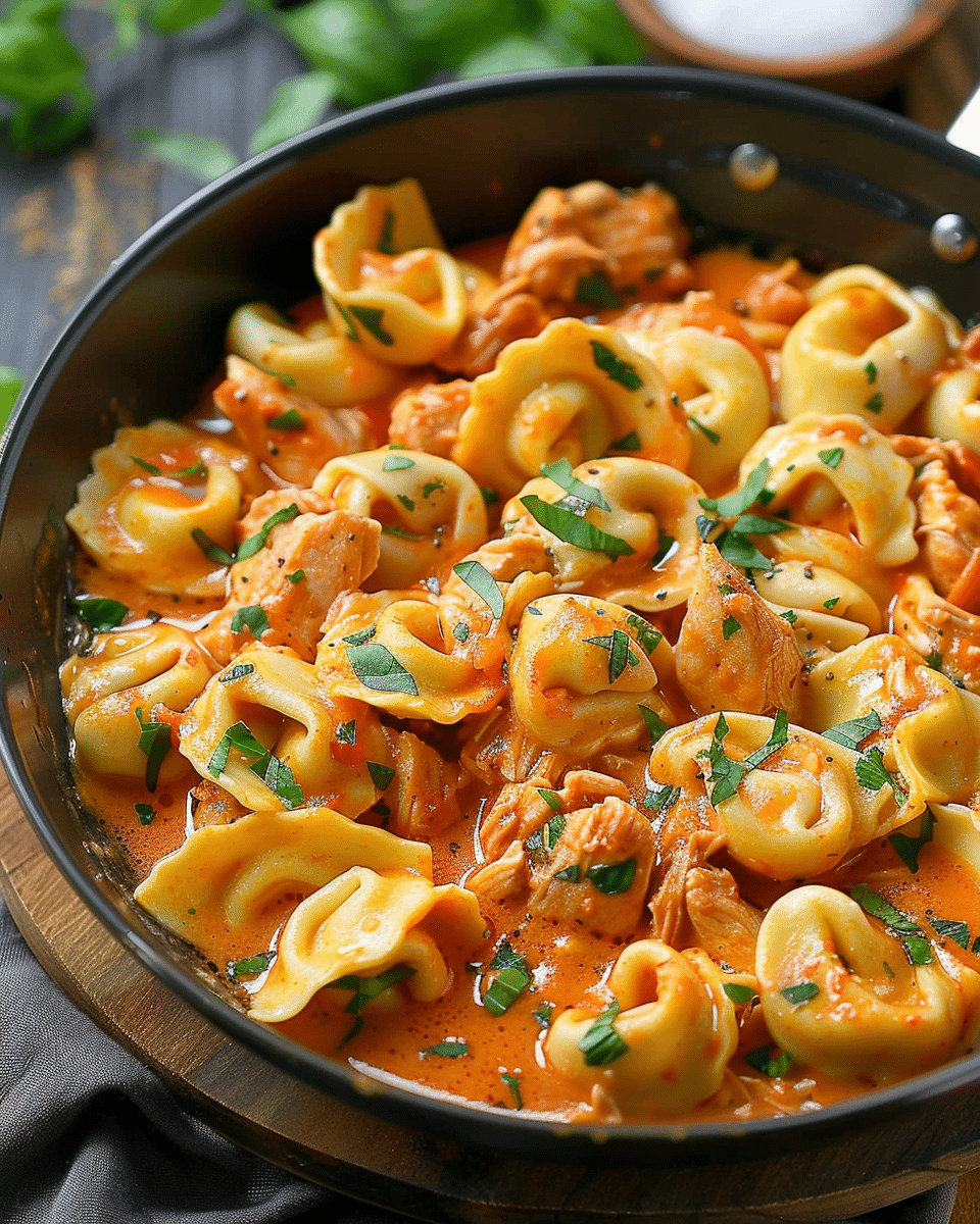 CrockPot Chicken Tortellini