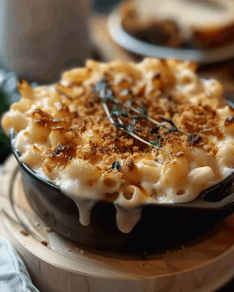 French Onion Soup Mac & Cheese
