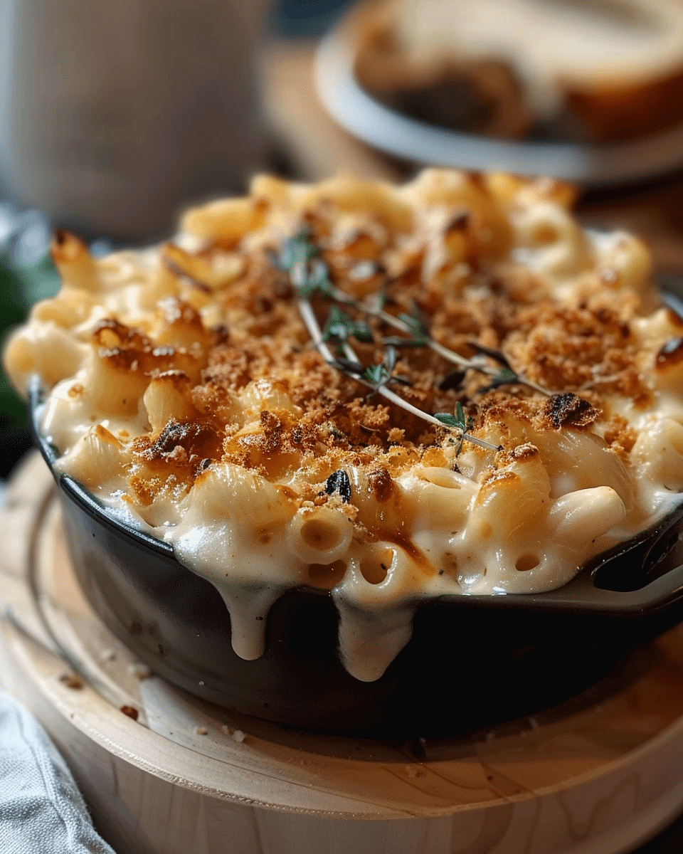 French Onion Soup Mac & Cheese