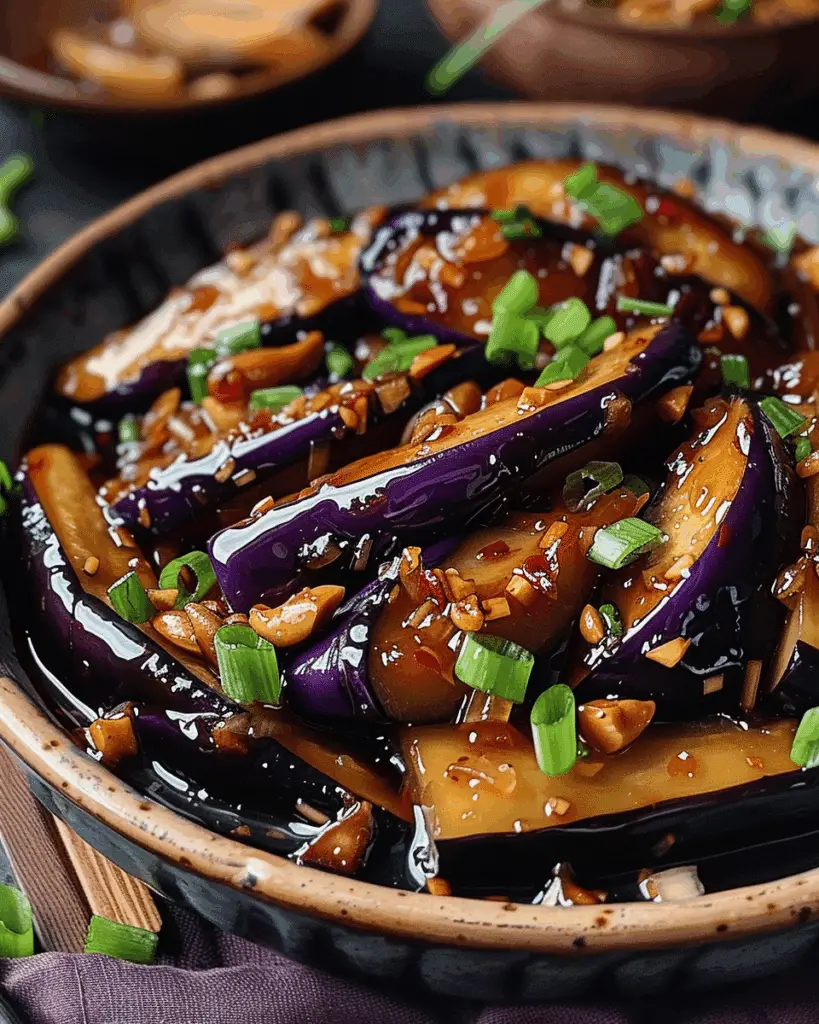 Delicious Chinese Eggplant with Garlic Sauce in 30 Minutes