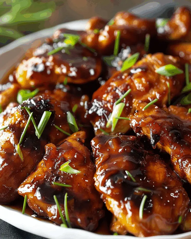 Easy Bourbon Chicken