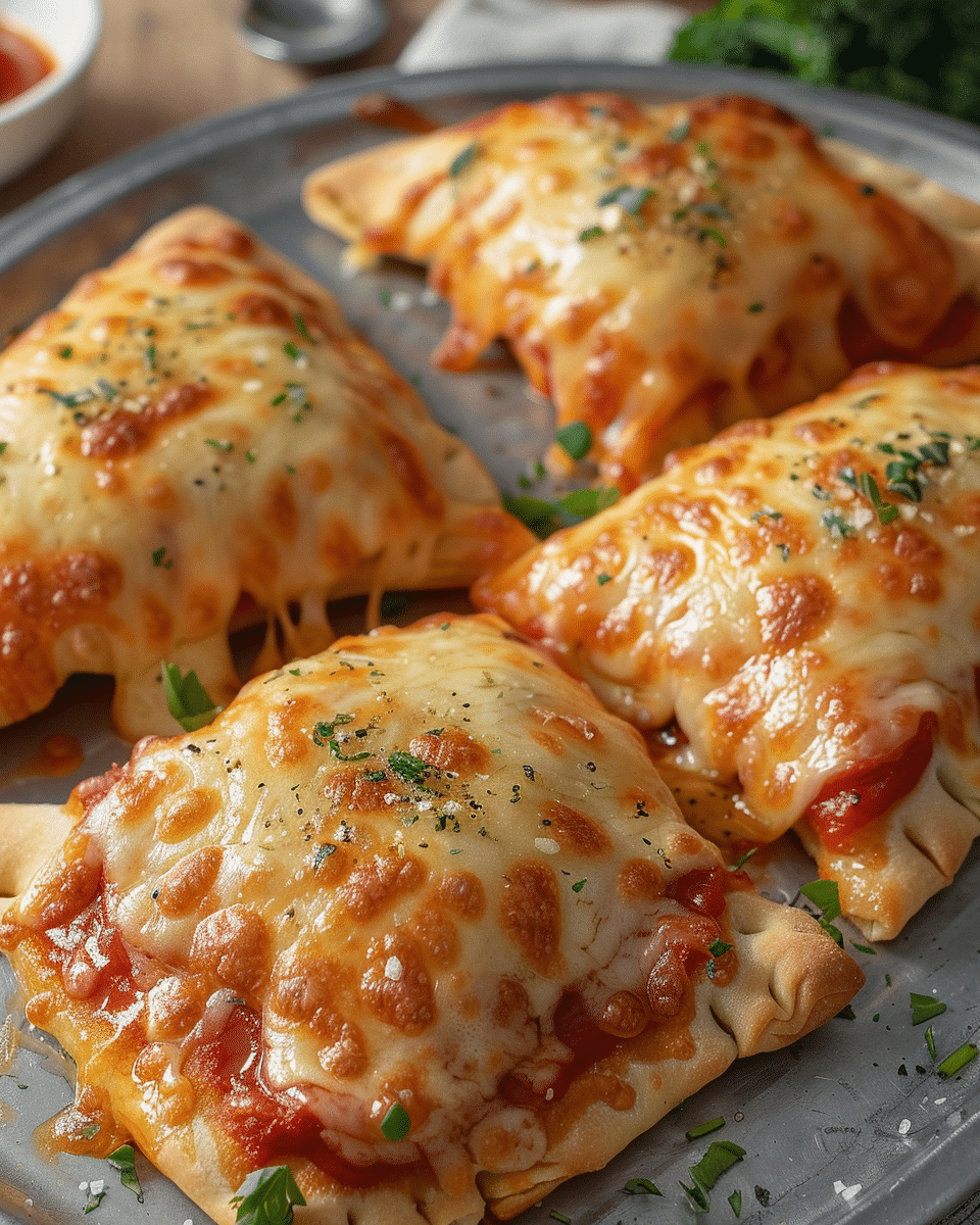 Easy Cheesy Pizza Pockets Recipe