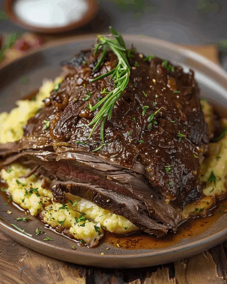 Easy Chuck Roast Recipe