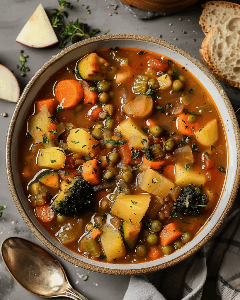 Comforting and Nutritious Easy Vegetable Stew (Vegan & Gluten-Free)
