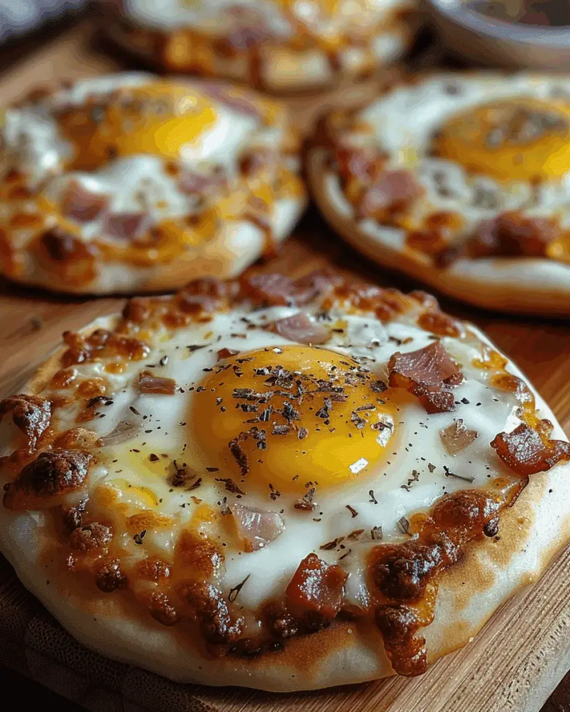 English Muffin Breakfast Pizza