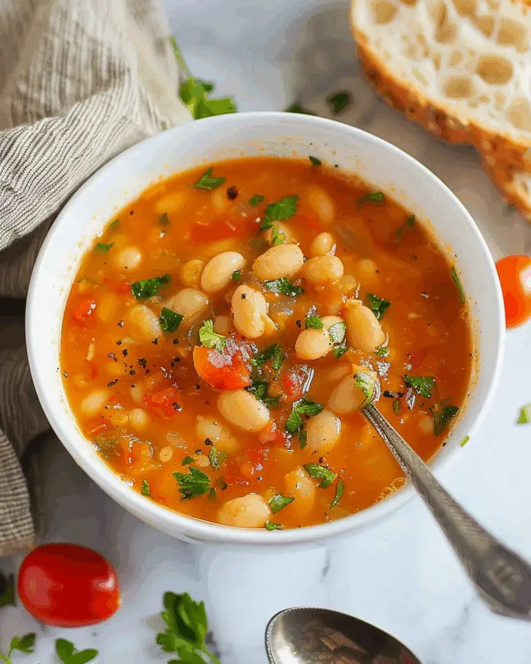 Fasolatha - White Bean and Tomato Soup