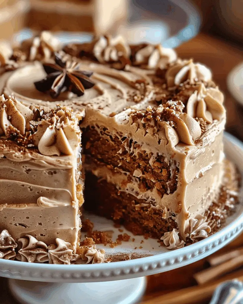 Gingerbread Cake with Cinnamon Molasses Frosting: A Cozy Holiday Classic