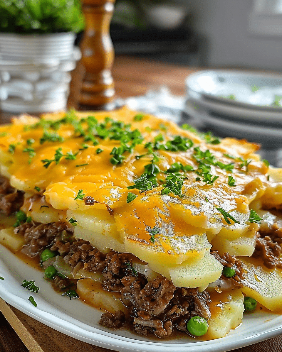 Hobo Beef and Potato Casserole