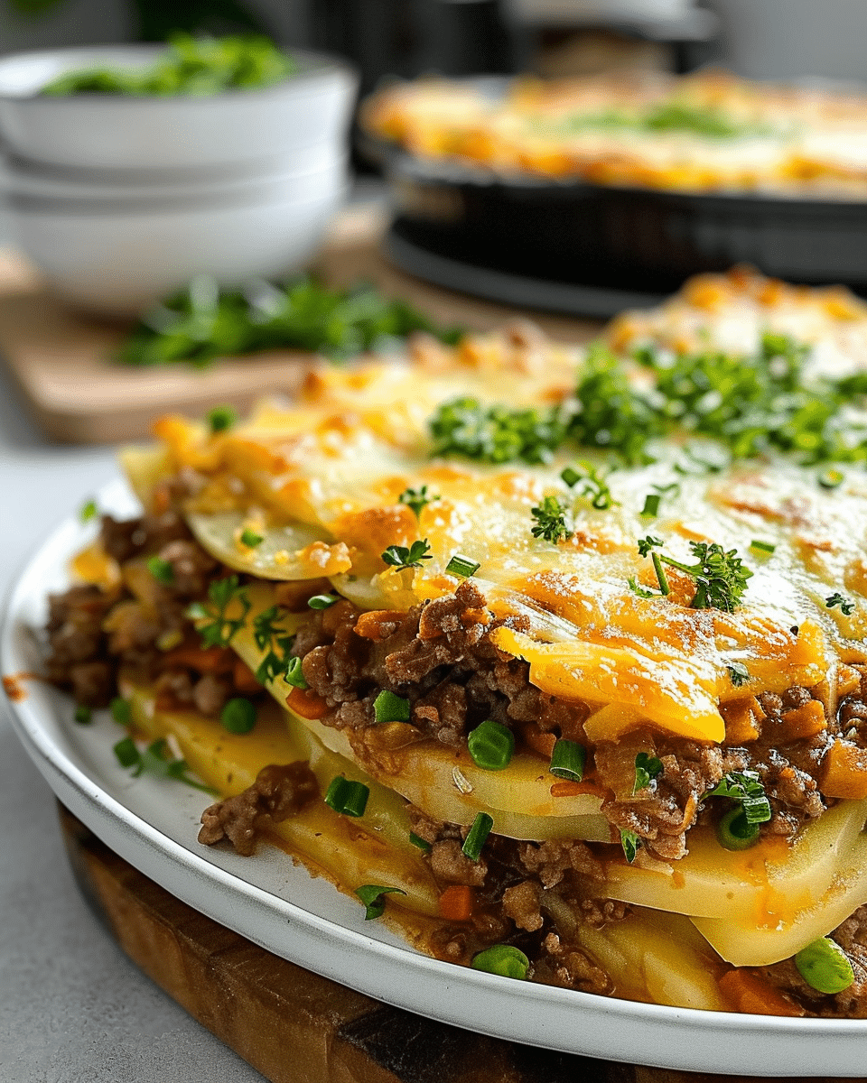 Hobo Beef and Potato Casserole