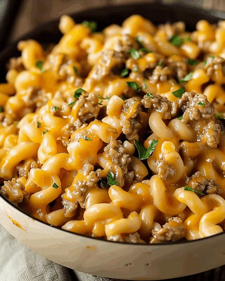 Homemade Hamburger Helper