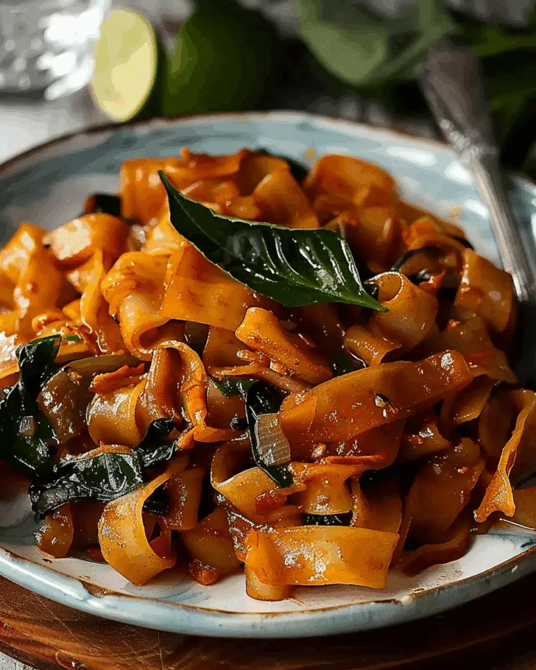 Thai Drunken Noodles (Pad Kee Mao) – Bold Flavors Made Easy