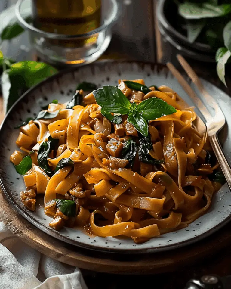Thai Drunken Noodles (Pad Kee Mao) – Bold Flavors Made Easy