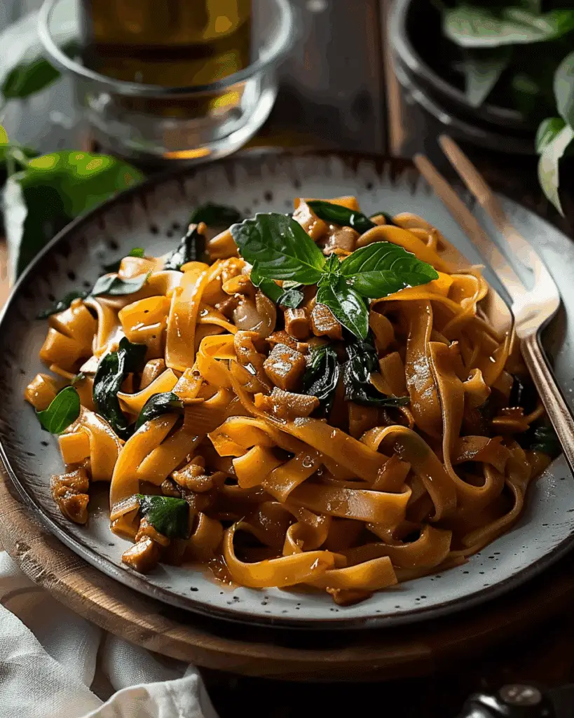 Thai Drunken Noodles (Pad Kee Mao) – Bold Flavors Made Easy