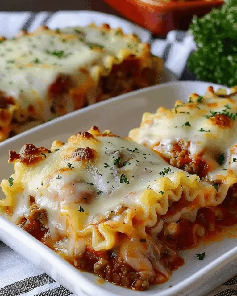 Lasagna Roll Ups Recipe