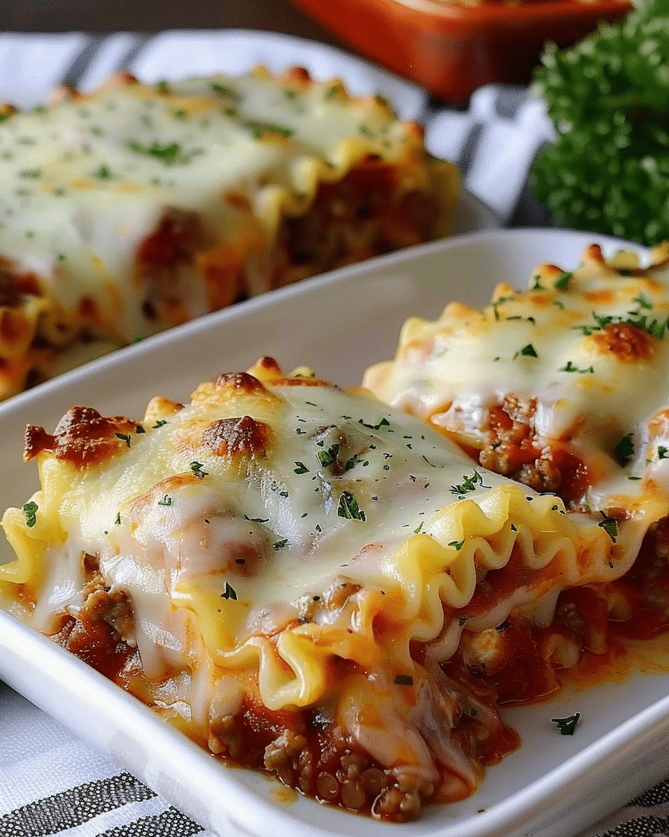 Lasagna Roll Ups Recipe
