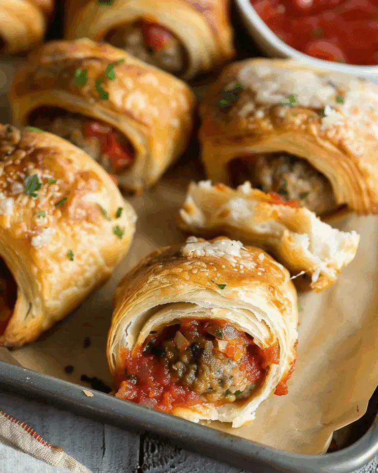 Meatball Crescent Rolls