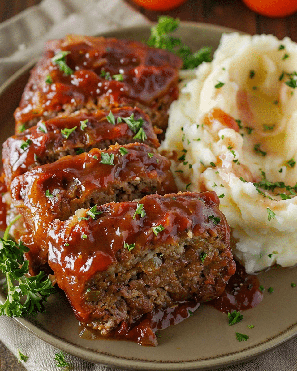 Meatloaf and Mashed Potatoes Recipe