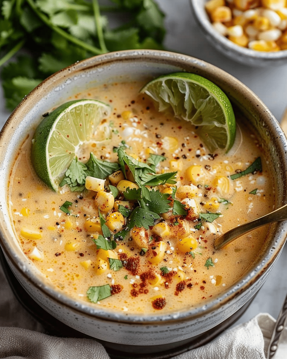 Mexican Street Corn Soup: A Delicious and Easy Recipe