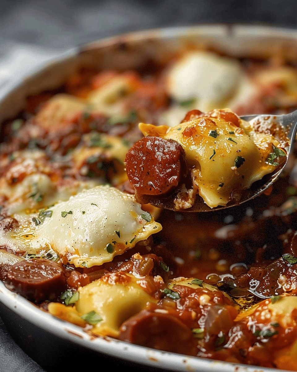 Million Dollar Ravioli Casserole