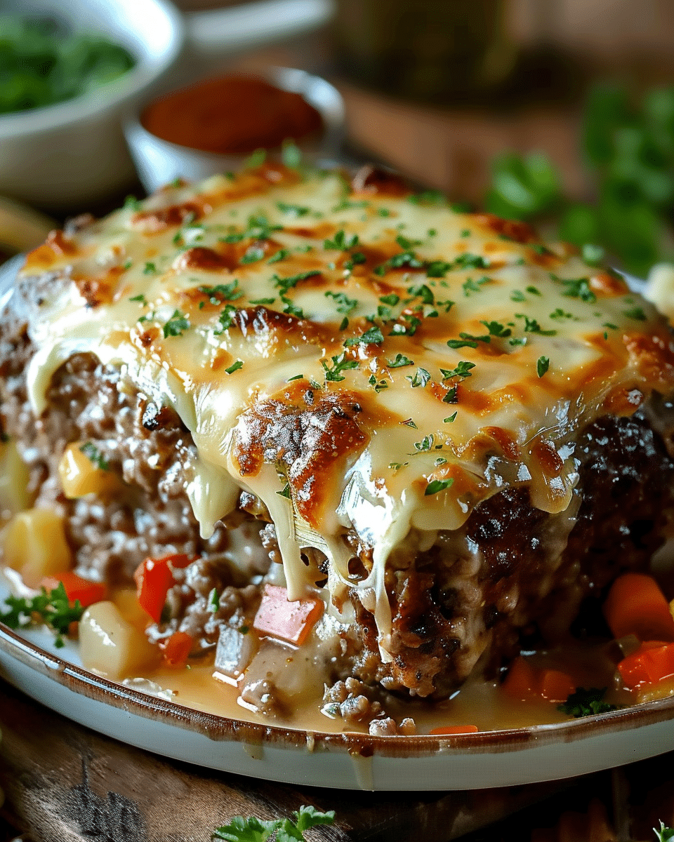Philly Cheesesteak Meatloaf: A Cheesy, Beefy Twist on a Comfort Food Classic