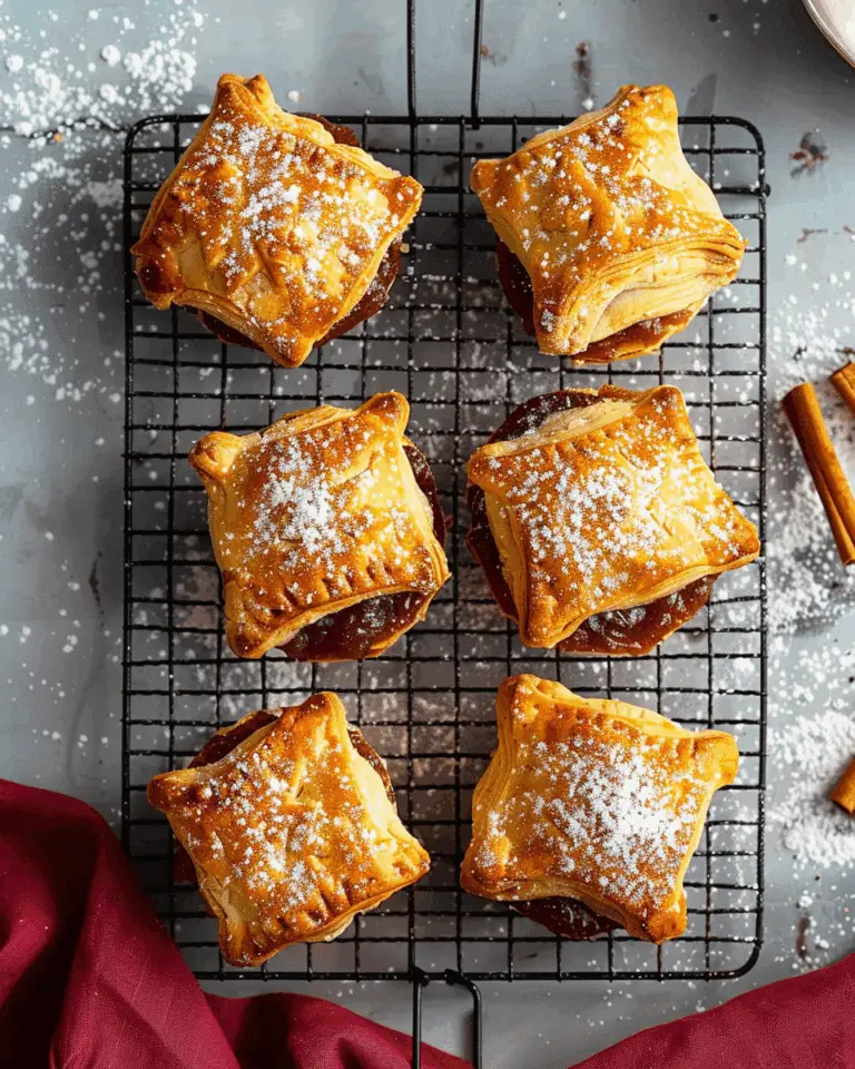 Puff Pastry Mince Pies {Just 4 Ingredients!}
