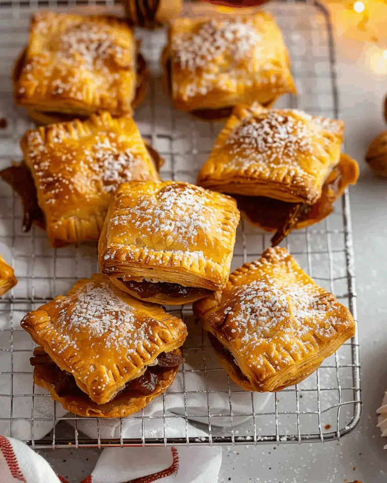 Puff Pastry Mince Pies {Just 4 Ingredients!}