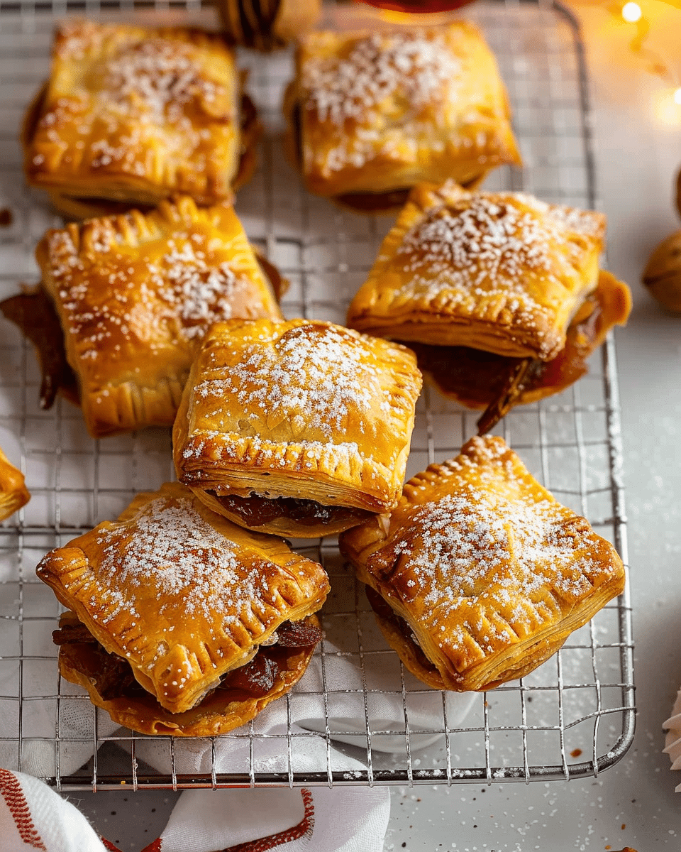 Puff Pastry Mince Pies {Just 4 Ingredients!}