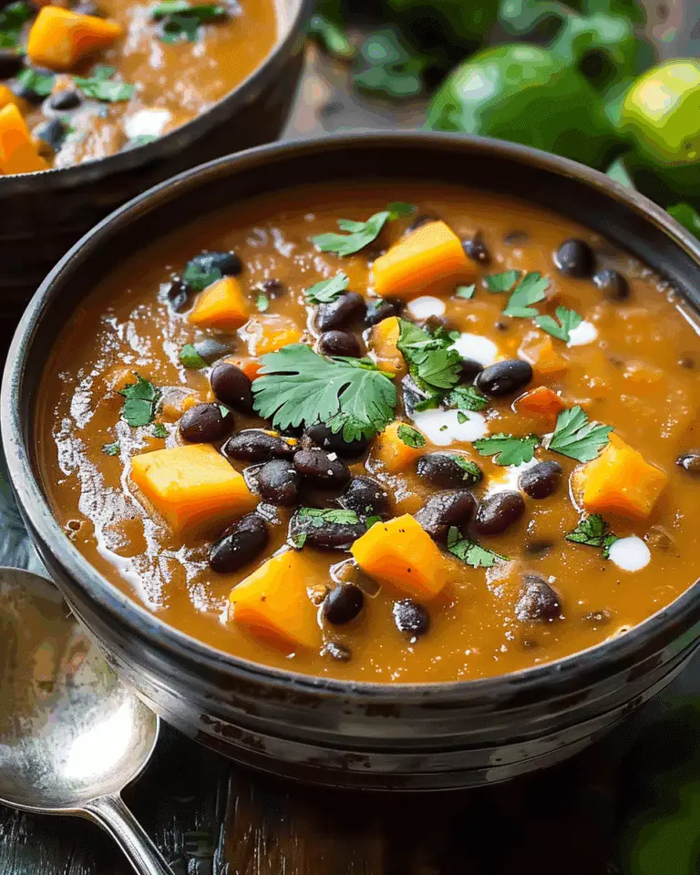 Pumpkin Black Bean Soup: A Delicious & Healthy Recipe