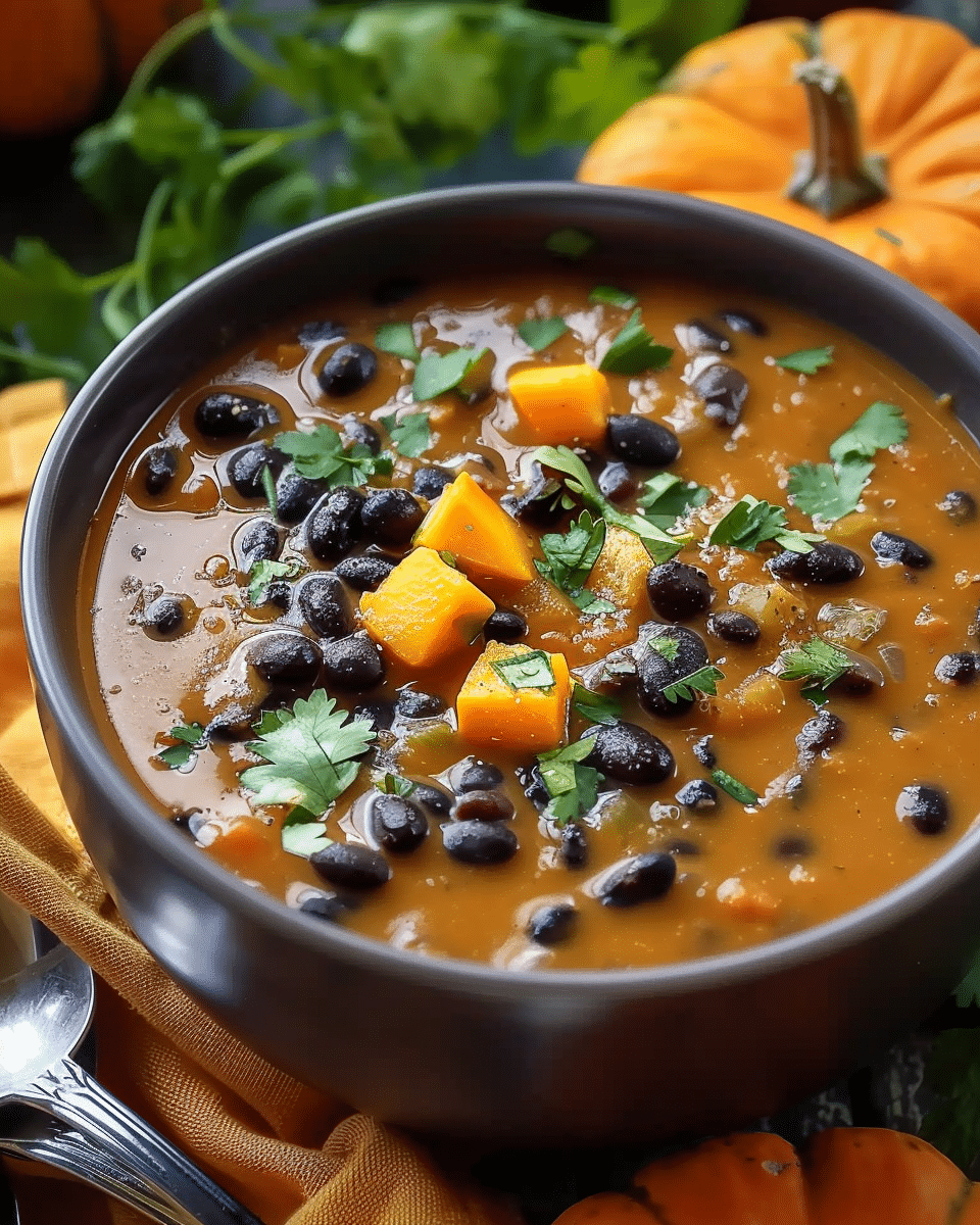 Pumpkin Black Bean Soup: A Delicious & Healthy Recipe