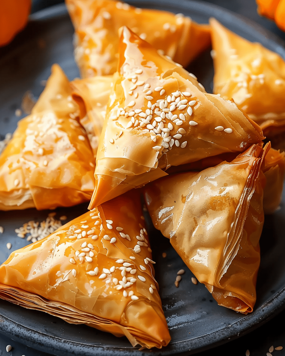 Pumpkin Phyllo Triangles That Will Wow Your Guests
