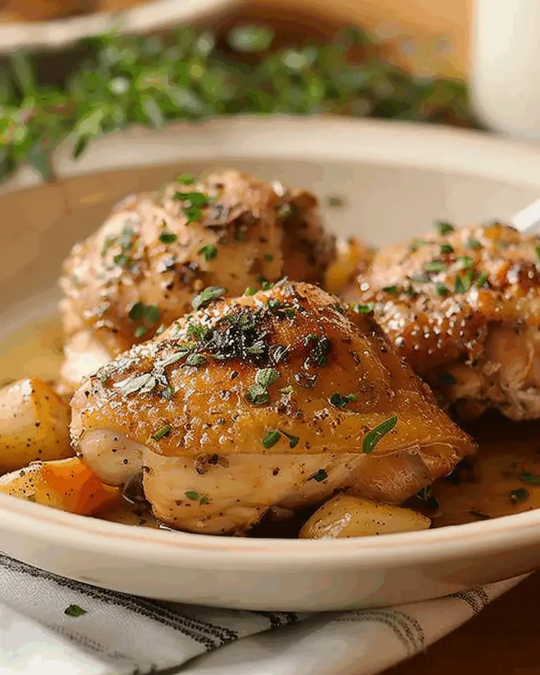 Slow Cooker Chicken Thighs