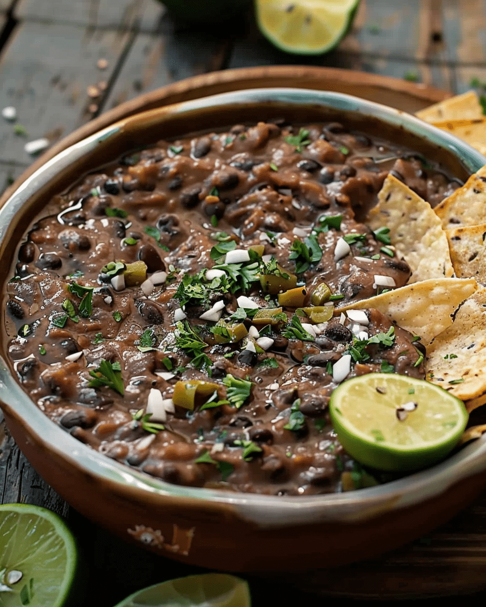 Smoky Black Bean Dip