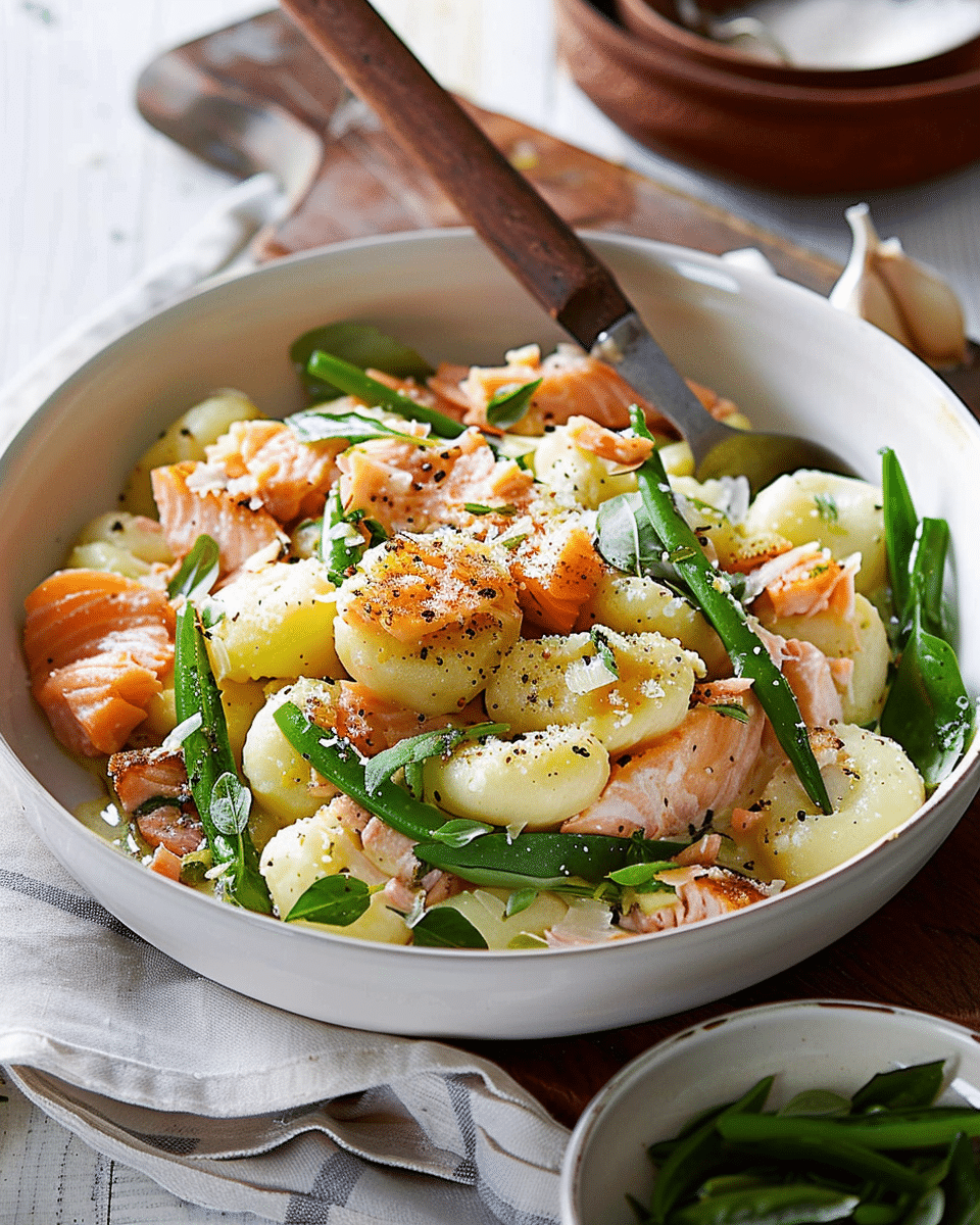 15-Minute Salmon Gnocchi