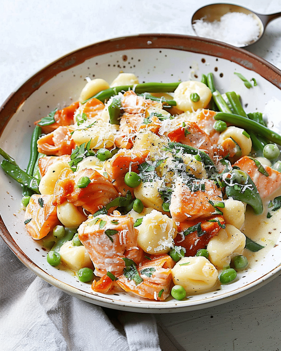 15-Minute Salmon Gnocchi