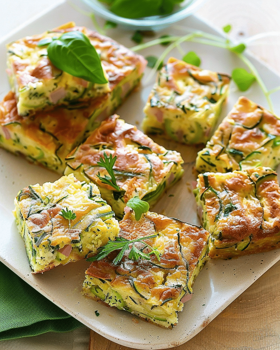 Australia’s Favourite Classic Zucchini Slice Recipe