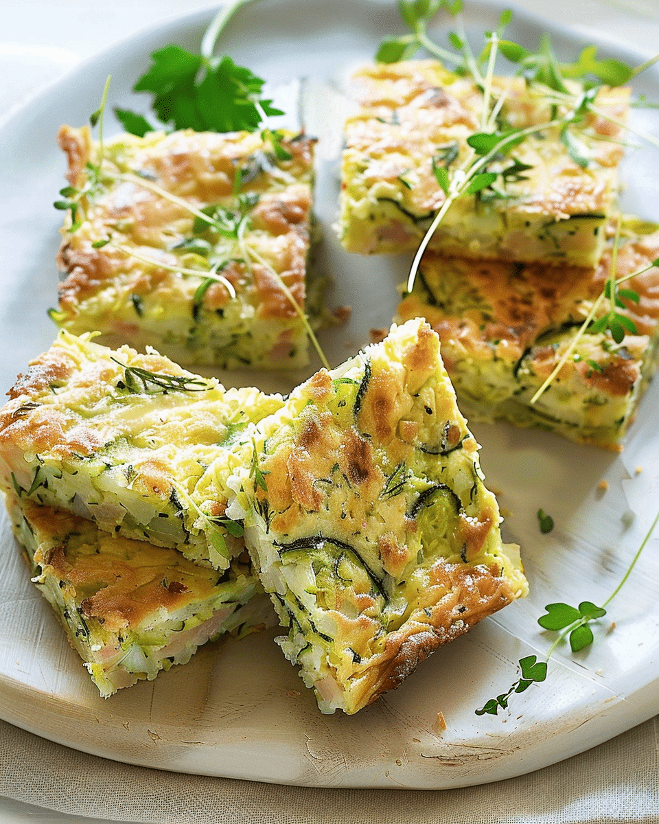 Australia’s Favourite Classic Zucchini Slice Recipe