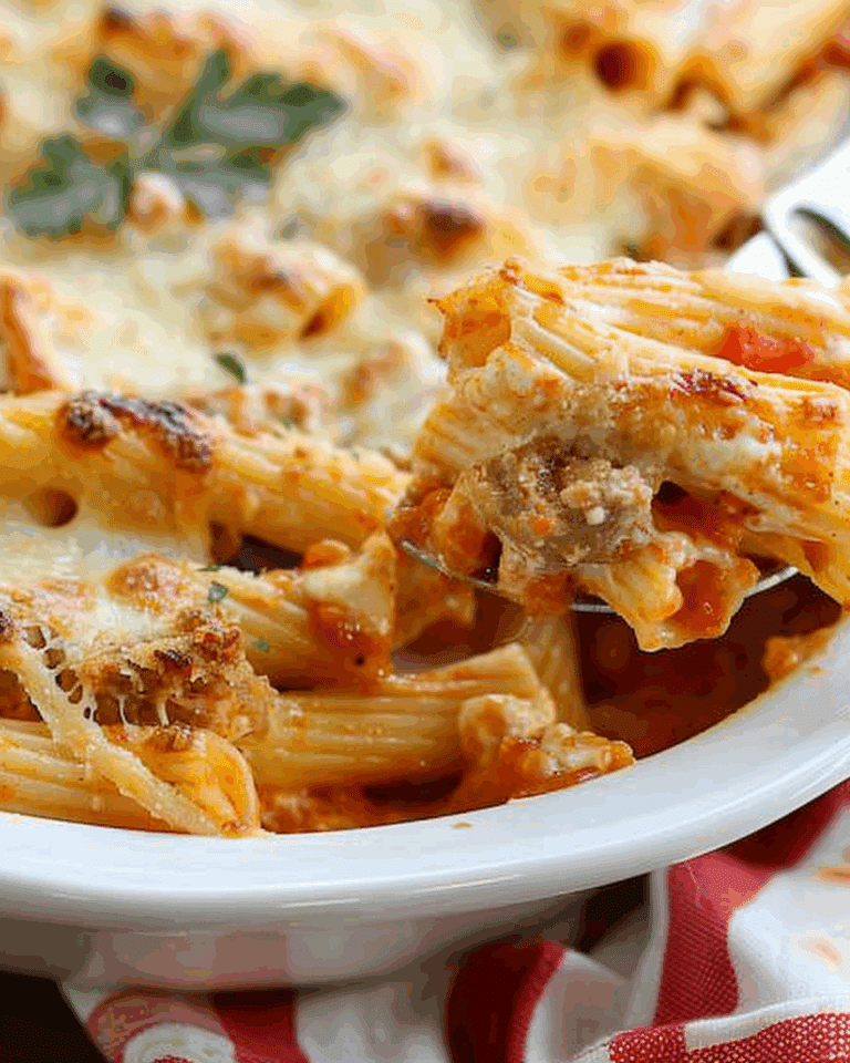 Baked Ziti – Ziti al Forno