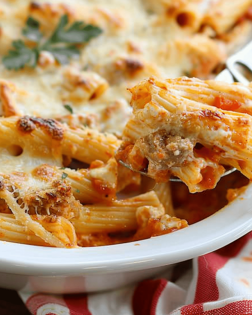 Baked Ziti – Ziti al Forno