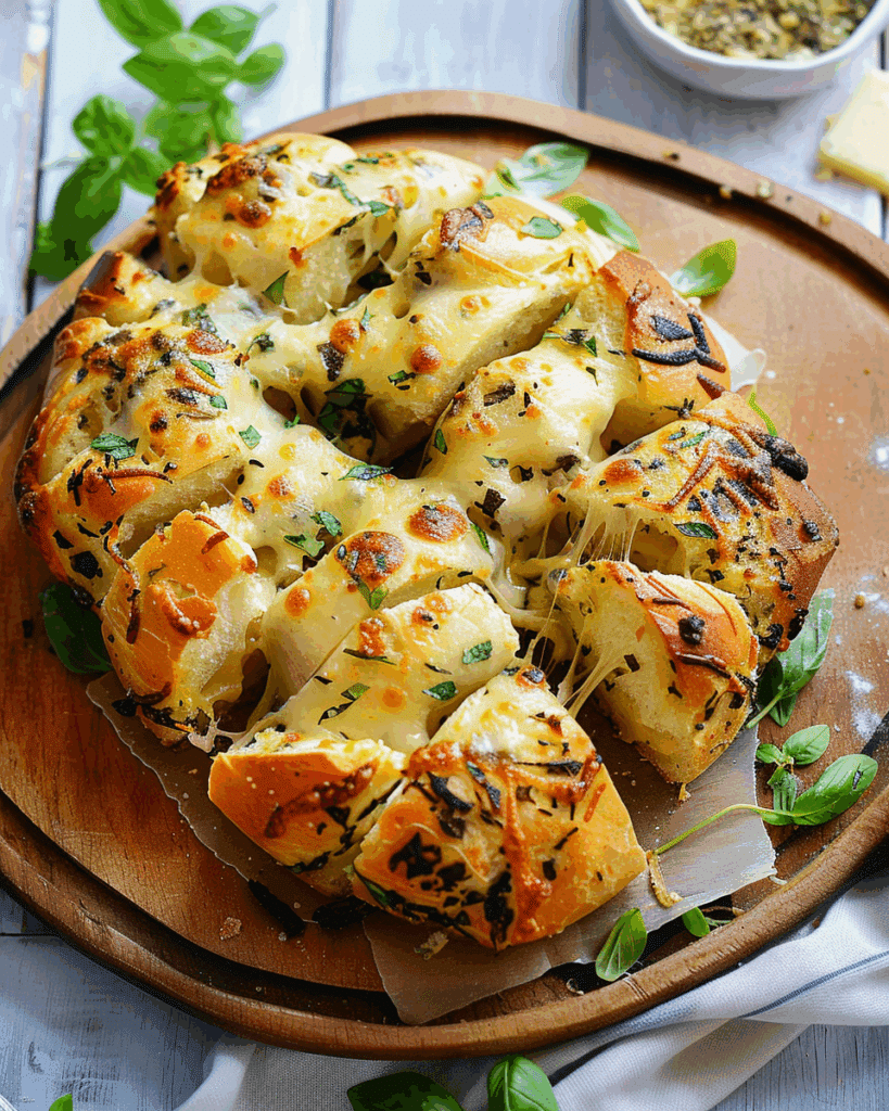 Cheesy Garlic Bread Pull-Apart