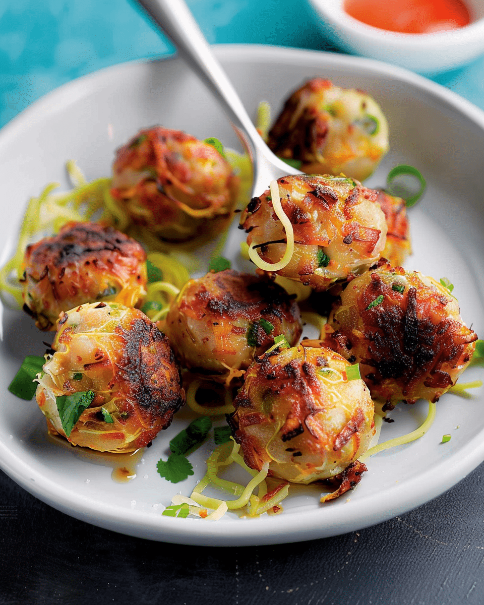 Chicken Noodle Balls