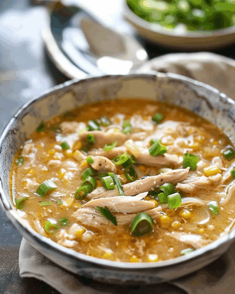 Chinese Chicken and Corn Soup