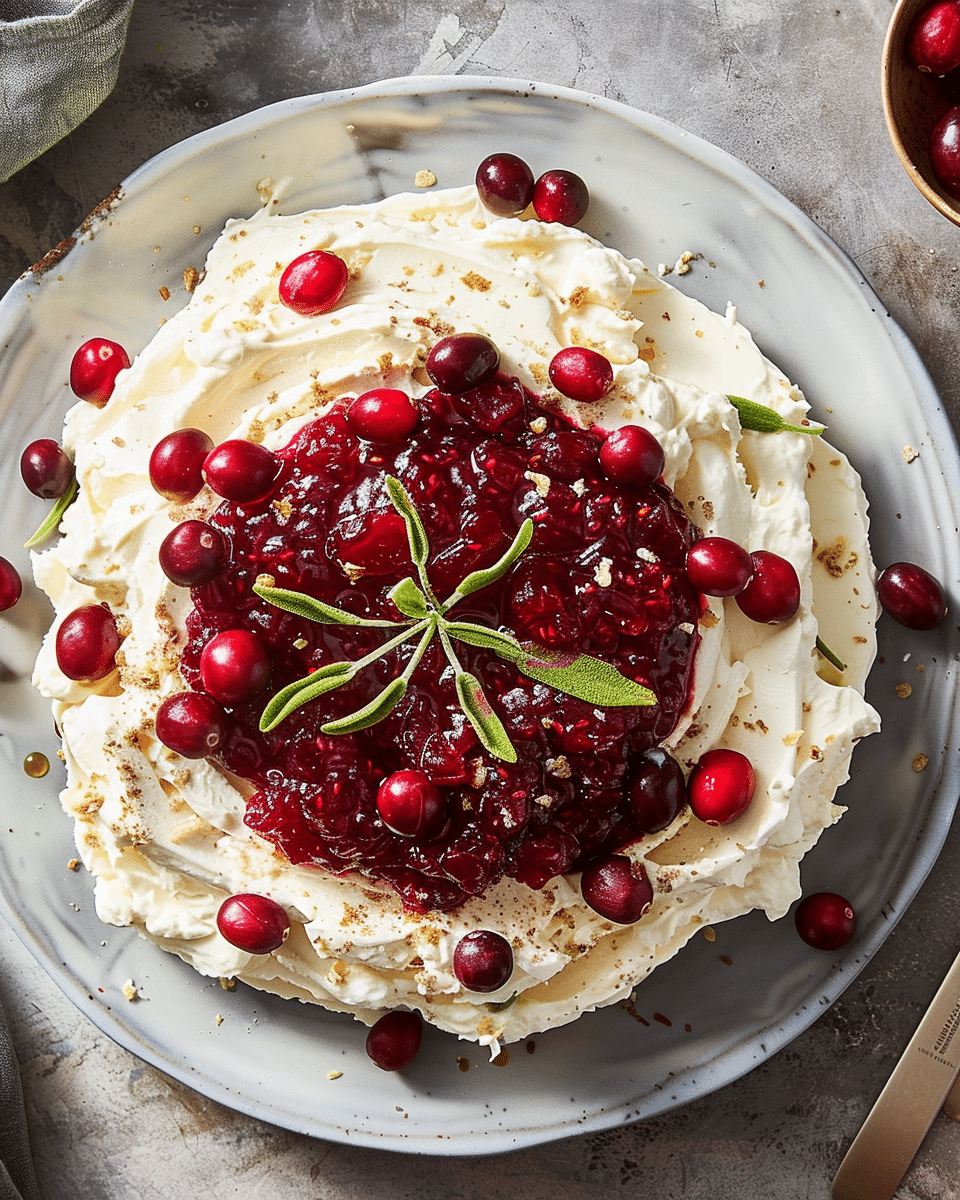 Cranberry Cream Cheese Spread