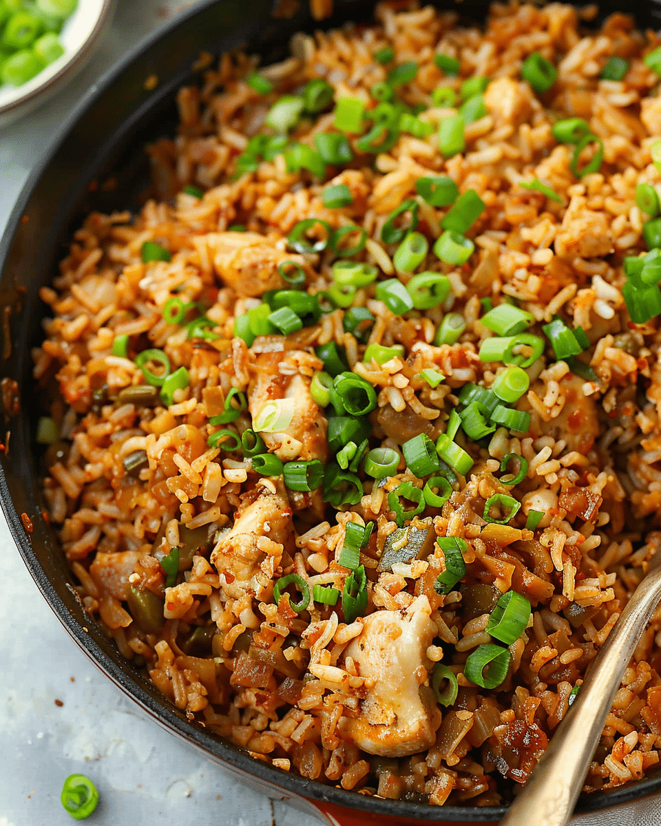 Dirty Rice {Cajun Style Beef One Pot}