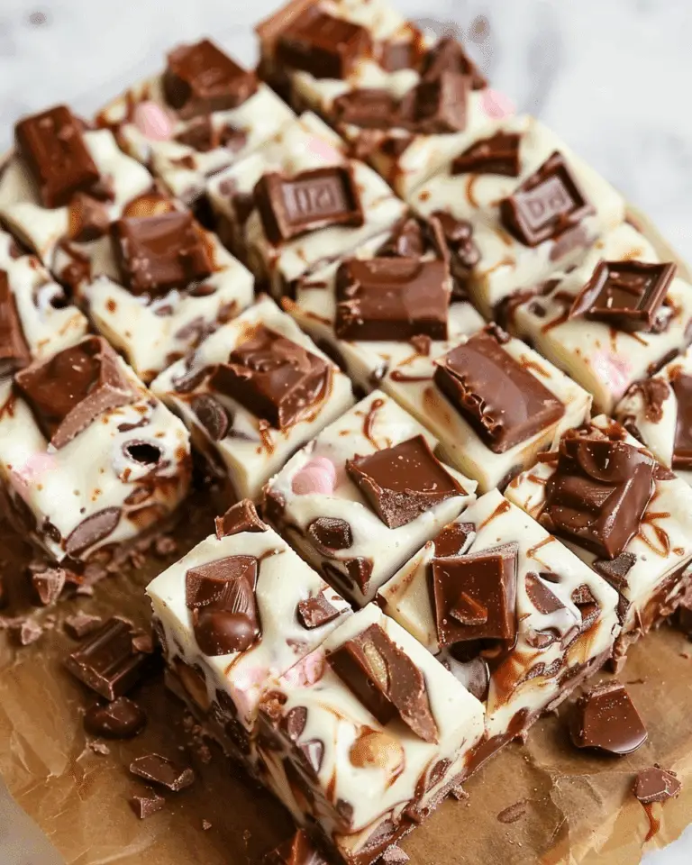 Easy Rolo Rocky Road {No-Bake}