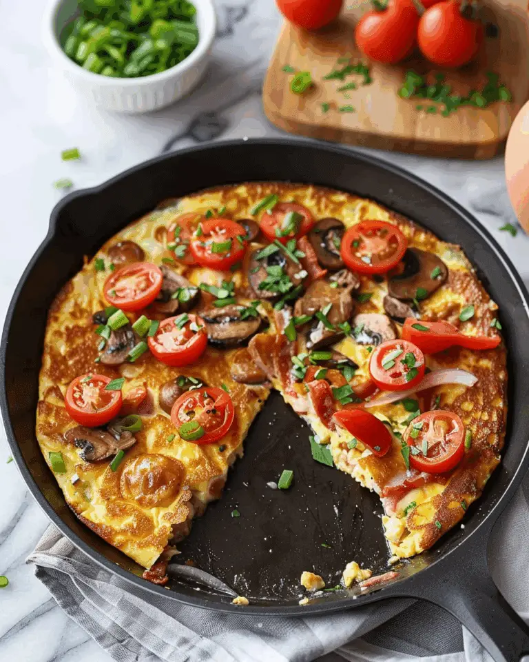 Full English Breakfast Omelette