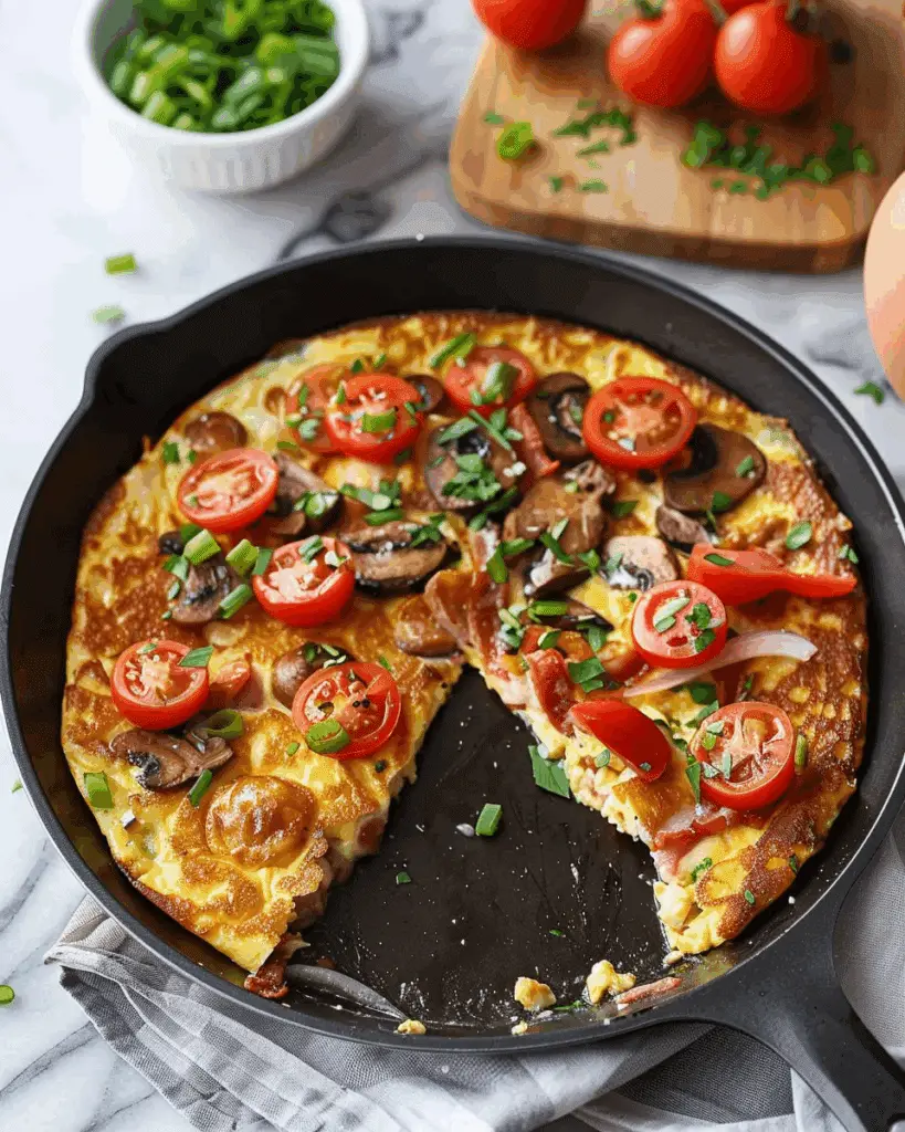 Full English Breakfast Omelette